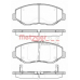 0899.00 METZGER Комплект тормозных колодок, дисковый тормоз