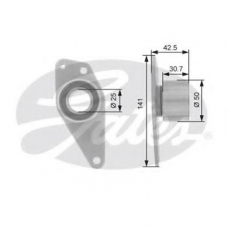 T42088 GATES Паразитный / ведущий ролик, зубчатый ремень