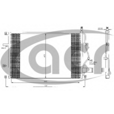 300441 ACR Конденсатор, кондиционер