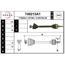 T49215A1 EAI Приводной вал