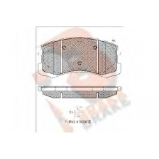 RB1618 R BRAKE Комплект тормозных колодок, дисковый тормоз