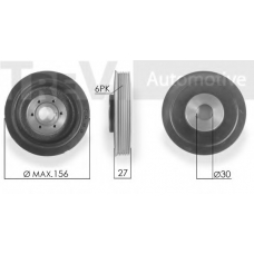 PC1118 TREVI AUTOMOTIVE Ременный шкив, коленчатый вал