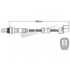 250-24093 WALKER Лямбда-зонд