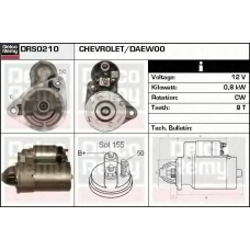 DRS0210 DELCO REMY Стартер