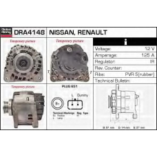 DRA4148 DELCO REMY Генератор