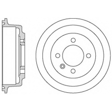 VBD643 MOTAQUIP Тормозной барабан