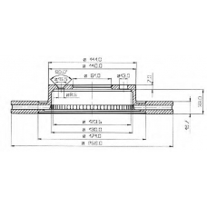 BDC3452 QUINTON HAZELL Тормозной диск