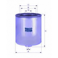 FI 9136 UNICO FILTER Топливный фильтр