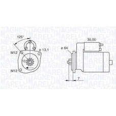 063522615010 MAGNETI MARELLI Стартер