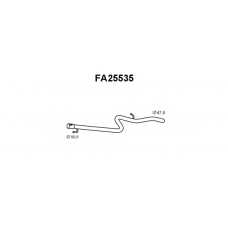 FA25535 VENEPORTE Ремонтная трубка, катализатор