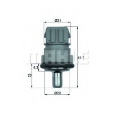 TSE 1D MAHLE Датчик, температура охлаждающей жидкости