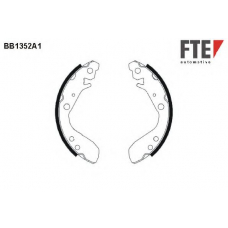 BB1352A1 FTE Комплект тормозных колодок
