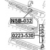 0223-530 FEBEST Тяга / стойка, стабилизатор