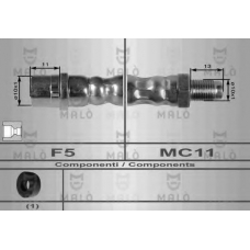 8068 Malo Тормозной шланг