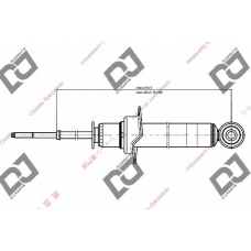 DS1177GT DJ PARTS Амортизатор