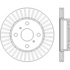 562443B BENDIX Тормозной диск