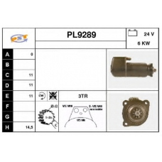 PL9289 SNRA Стартер