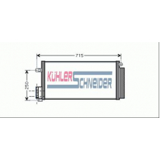 1720371 KUHLER SCHNEIDER Конденсатор, кондиционер