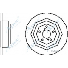 DSK2609 APEC Тормозной диск