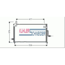 5220141 KUHLER SCHNEIDER Конденсатор, кондиционер