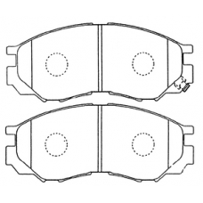 PN-3369 JNBK Колодки тормозные