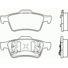 MDK0199 MINTEX Комплект тормозов, дисковый тормозной механизм