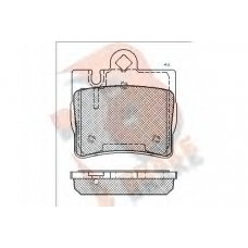 RB1390 R BRAKE Комплект тормозных колодок, дисковый тормоз