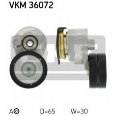 VKM 36072 SKF Натяжной ролик, поликлиновой  ремень