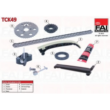 TCK49 FAI AutoParts Комплект цели привода распредвала