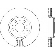 BDR1910.20 OPEN PARTS Тормозной диск