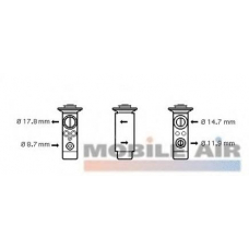 06001239 VAN WEZEL Расширительный клапан, кондиционер