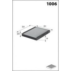 ELR7180 MECAFILTER Фильтр, воздух во внутренном пространстве