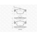 363702160360 MAGNETI MARELLI Комплект тормозных колодок, дисковый тормоз