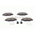 0 986 494 039 BOSCH Комплект тормозных колодок, дисковый тормоз