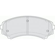 T0610275 RAMEDER Комплект тормозных колодок, дисковый тормоз