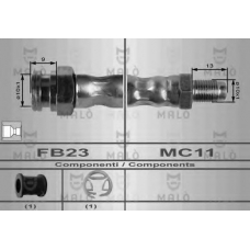 8353 Malo Тормозной шланг