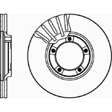 MDC924 MINTEX Тормозной диск