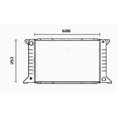 RM0754 EQUAL QUALITY Радиатор, охлаждение двигателя