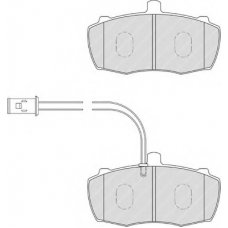 FDB4197 FERODO Комплект тормозных колодок, дисковый тормоз