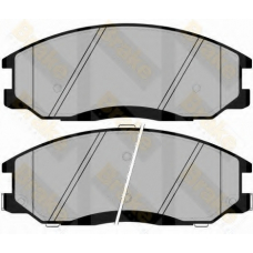 PA1349 BRAKE ENGINEERING Комплект тормозных колодок, дисковый тормоз