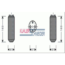 8907901 KUHLER SCHNEIDER Осушитель, кондиционер