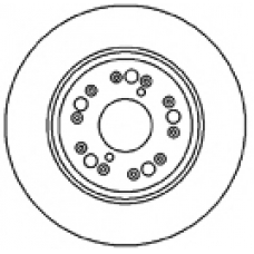 45563 MAPCO Тормозной диск