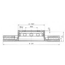 BDC4788 QUINTON HAZELL Тормозной диск