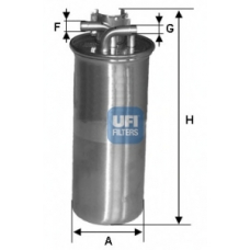 24.001.00 UFI Топливный фильтр