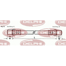 LH0114 DELPHI Тормозной шланг