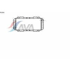 FD2006 AVA Радиатор, охлаждение двигателя