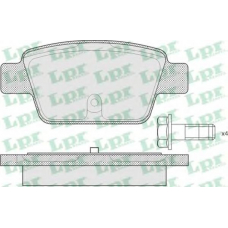 05P1269 LPR Комплект тормозных колодок, дисковый тормоз