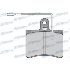 AC058443D AC Delco Комплект тормозных колодок, дисковый тормоз