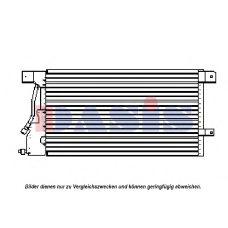 092042N AKS DASIS Конденсатор, кондиционер