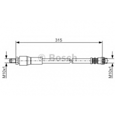 1 987 476 032 BOSCH Тормозной шланг